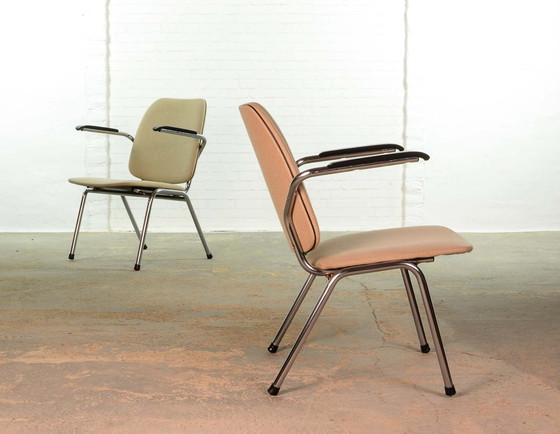 Image 1 of Vintage gebr. de Wit Set Dutch Design Loungestoelen