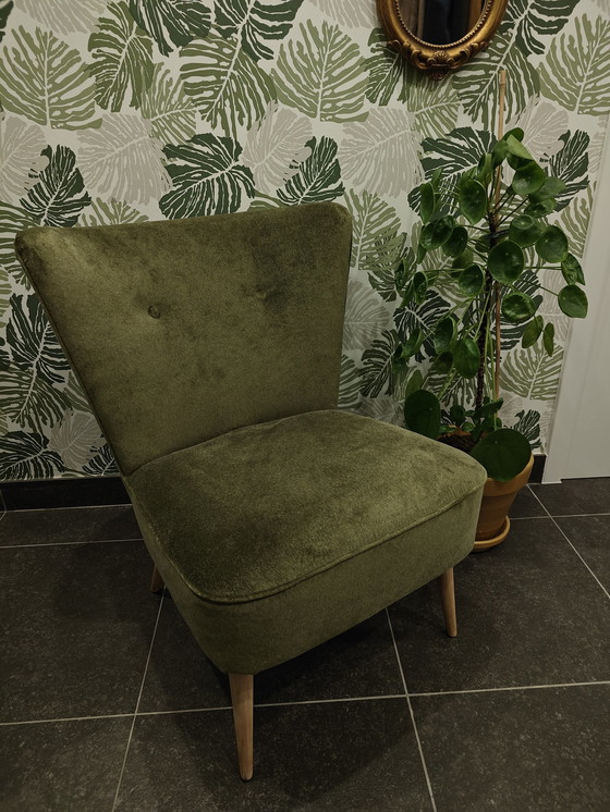 Image 1 of 2x Vintage expo '58 cocktailstoel