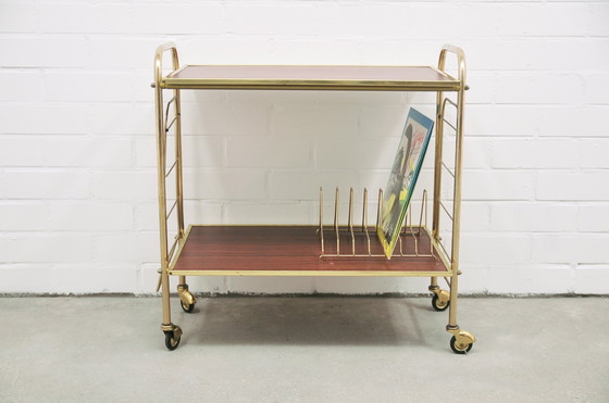 Image 1 of Messing Vintage Lp Trolley