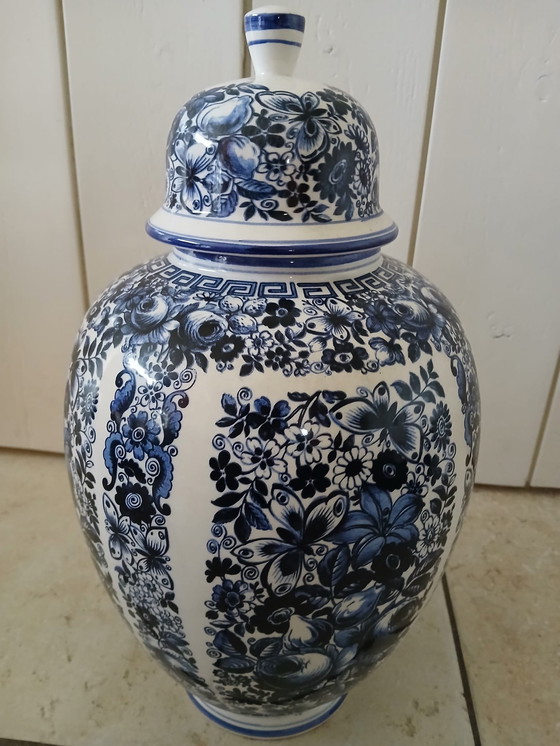 Image 1 of Kaststel Antiek Delftsblauw