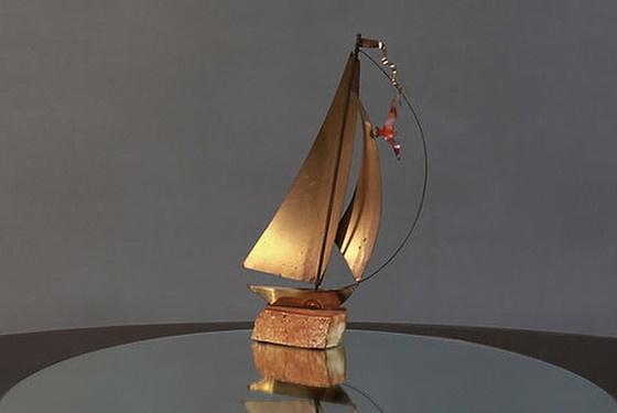 Image 1 of DeMott Sculptuur Zeilboot