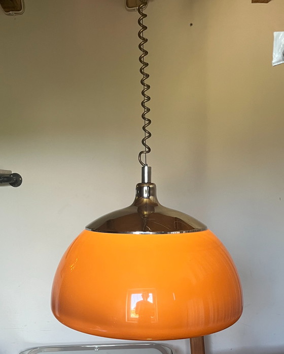 Image 1 of Vintage space age lamp 70s plastic