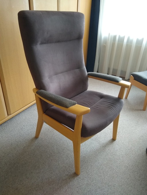 Farstrup Fauteuil Plus 5970 (Verstelbaar) Met Ottoman