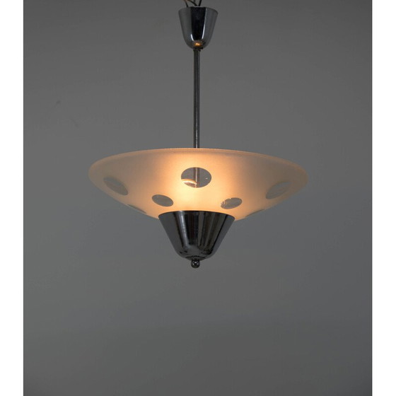 Image 1 of Vintage Bauhaus hanglamp van Franta Anyz voor Napako 1940
