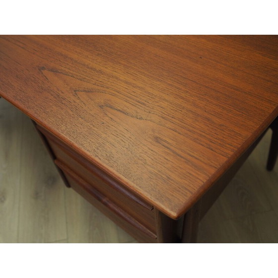 Image 1 of Vintage teakhouten bureau van Svend Age Madsen, jaren 1960