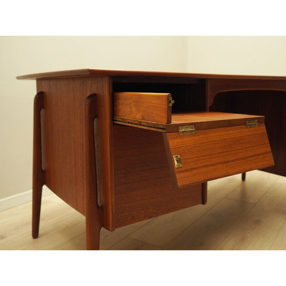 Image 1 of Vintage teakhouten bureau van Svend Age Madsen, jaren 1960