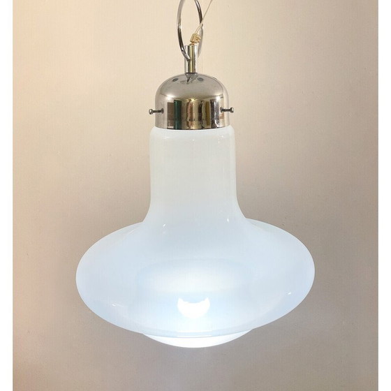 Image 1 of Glazen hanglamp Mid Century, Italië 1960