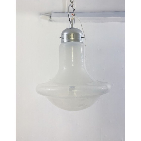Image 1 of Glazen hanglamp Mid Century, Italië 1960