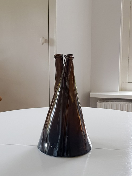 Image 1 of 3x O Frey & Co Paco karaffen Zwitserland Bern glas jaren 70