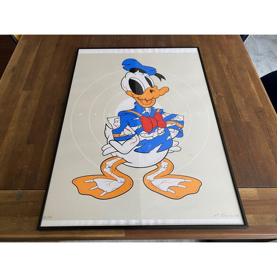 Image 1 of Vintage schilderij "Creepy Duck", 2018