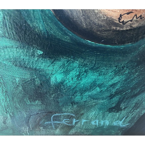 Image 1 of Vintage schilderij van André Ferrand