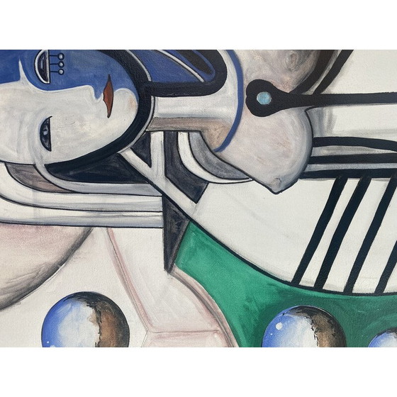 Image 1 of Vintage schilderij van André Ferrand