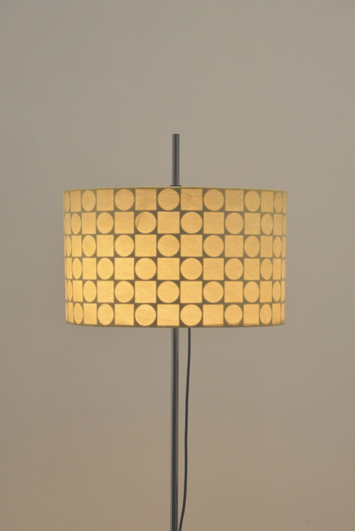 Vintage Cocoon Vloerlamp Van Goldkant Leuchten, Jaren '60