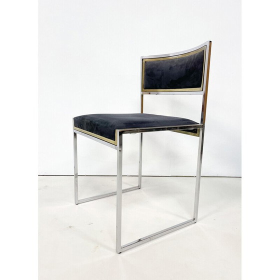 Image 1 of Set van 6 eetkamerstoelen uit de Mid Century, Italië 1970