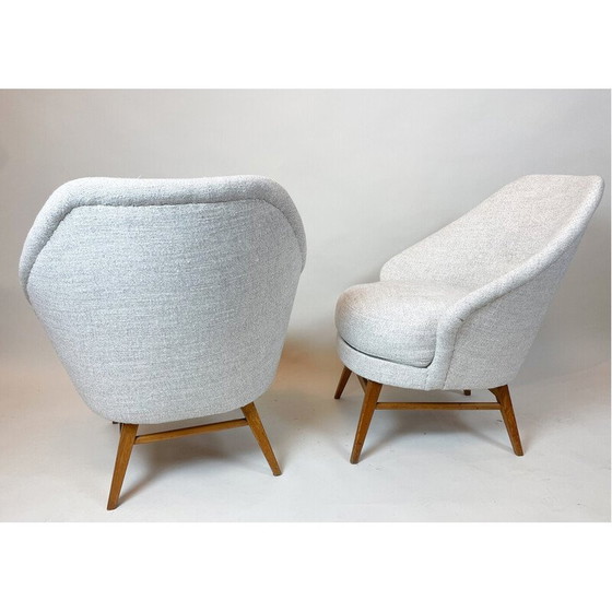 Image 1 of Paar vintage fauteuils, Oostenrijk Hongarije 1960