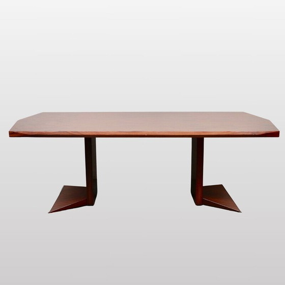 Image 1 of Vintage tafel in rozenhoutfineer, Italië 1970