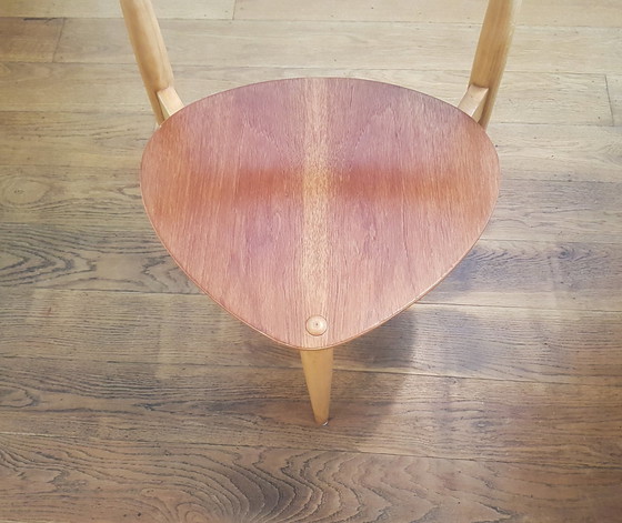 Image 1 of The Heart Eetkamer Set Van Hans J. Wegner Voor Fritz Hansen