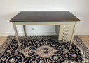 Vintage Industrieel metalen bureau