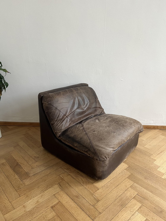 Image 1 of 3X Italiaanse Modulaire Fauteuils Jaren 70