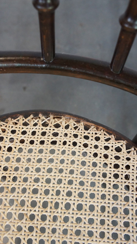 Image 1 of 2 X Vintage Thonet Bistro Design Stoel