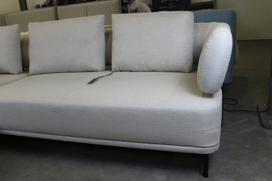 Image 1 of Stoffen bank met slaapfunctie Hoekbank Sofa Couch Stoffen hoekbank