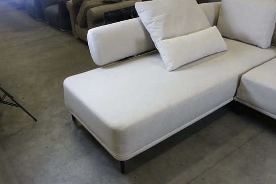 Image 1 of Stoffen bank met slaapfunctie Hoekbank Sofa Couch Stoffen hoekbank