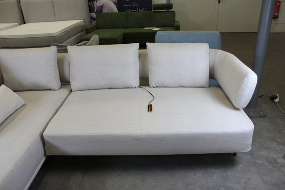 Image 1 of Stoffen bank met slaapfunctie Hoekbank Sofa Couch Stoffen hoekbank