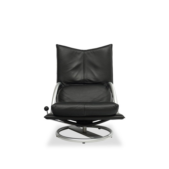 Image 1 of Rolf Benz Bmp 418 Torino Fauteuil Leer Zwart