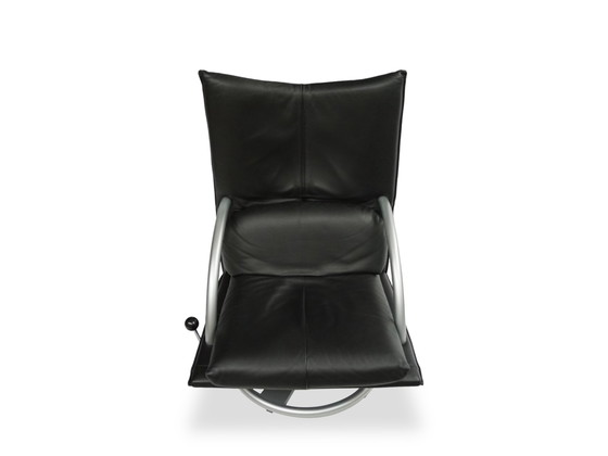 Image 1 of Rolf Benz Bmp 418 Torino Fauteuil Leer Zwart