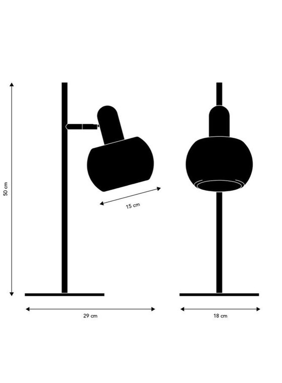 Image 1 of Originele Bf20 Tafellamp van Benny Frandsen