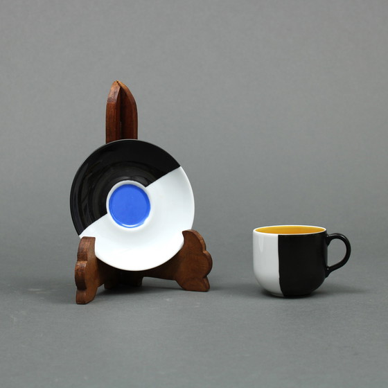 Image 1 of Kees De Goede (1954) - Servies - Royal Mosa - Gesigneerd 