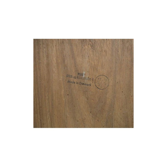 Image 1 of Vintage palissander bijzettafel van Henning Kjærnulf door Vejle Furniture 1960