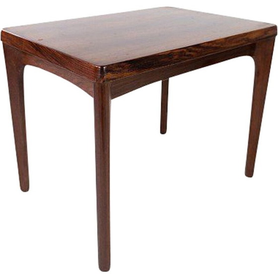 Image 1 of Vintage palissander bijzettafel van Henning Kjærnulf door Vejle Furniture 1960