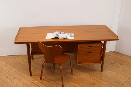 Image 1 of Sibast teak bureau