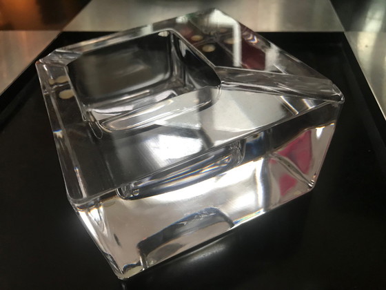 Image 1 of Grote Vintage Asbak - Kristal - Sèvres Frankrijk - 1970