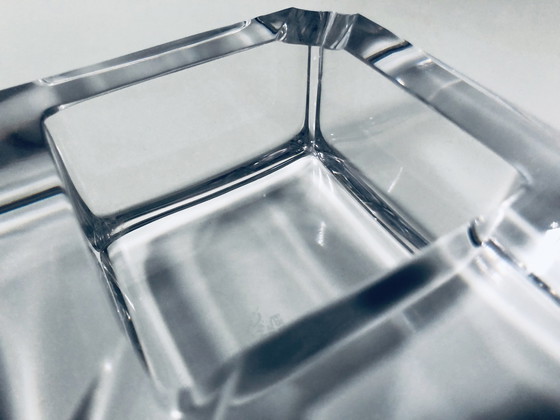 Image 1 of Grote Vintage Asbak - Kristal - Sèvres Frankrijk - 1970