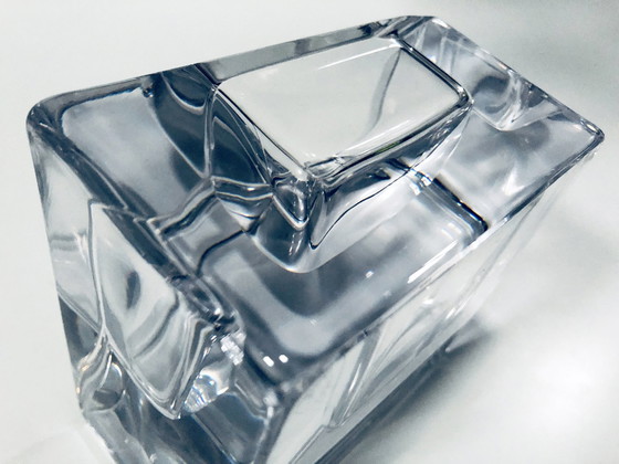 Image 1 of Grote Vintage Asbak - Kristal - Sèvres Frankrijk - 1970