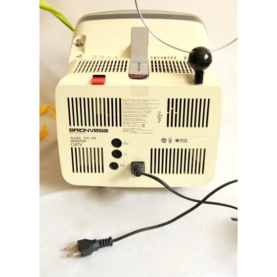 Image 1 of Vintage televisie Brionvega van Algol door Marco Zanuso & Richard Sapper voor Brionvega, Italië 1980