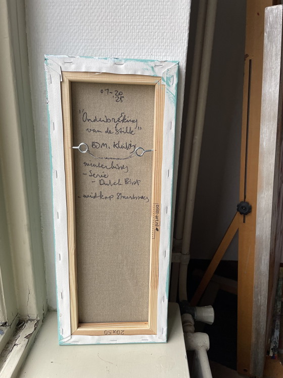 Image 1 of Schilderij Van Een Witkop Staartmees