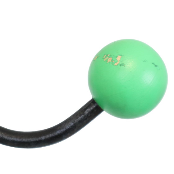 Image 1 of Vintage XL Atomic Staande Kapstok Roger Feraud Design Gekleurde Bollen 186cm