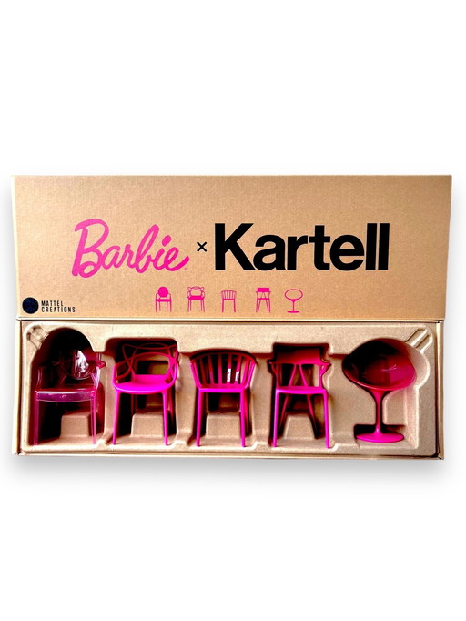 Kartell X Barbie Miniaturen Kartell Stoelen Collecters Item