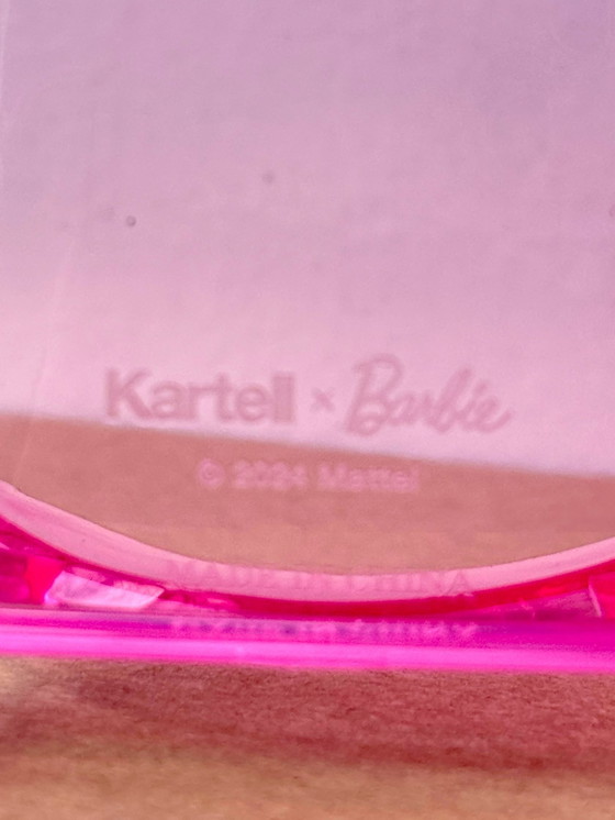 Image 1 of Kartell X Barbie Miniaturen Kartell Stoelen Collecters Item