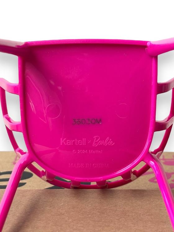 Image 1 of Kartell X Barbie Miniaturen Kartell Stoelen Collecters Item