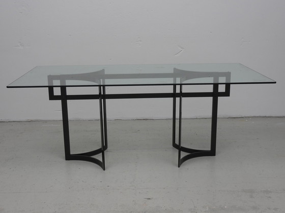 Image 1 of Teema eettafel met 6 stoelen