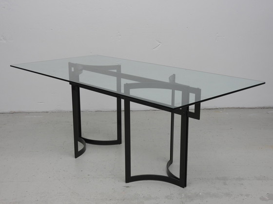 Image 1 of Teema eettafel met 6 stoelen