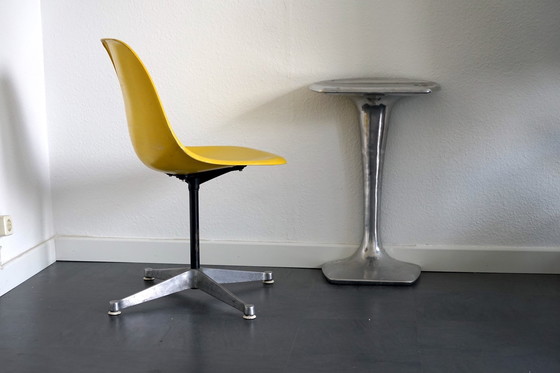 Image 1 of Vintage Space Age aluminium tafel, jaren '80