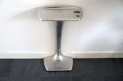 Vintage Space Age aluminium tafel, jaren '80