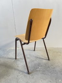 Vintage schoolstoelen (x4)
