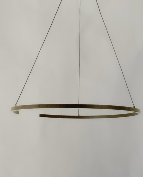 Image 1 of Bodilson Ringlux Hanglamp goud