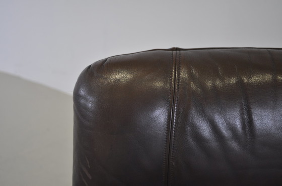 Image 1 of 2x lederen De Sede fauteuil